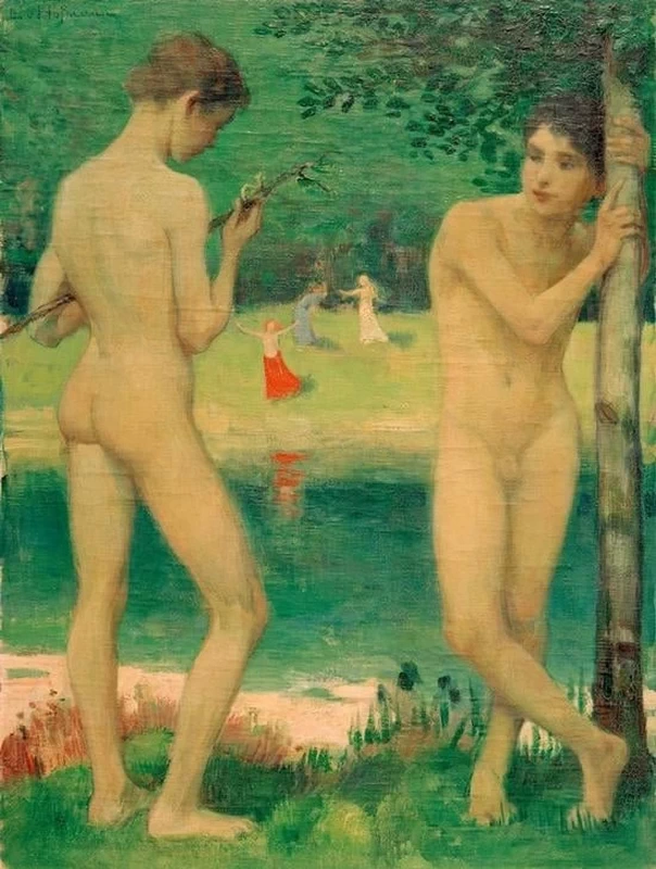 Due ragazzi, 1894 - Kiel, Kunsthalle